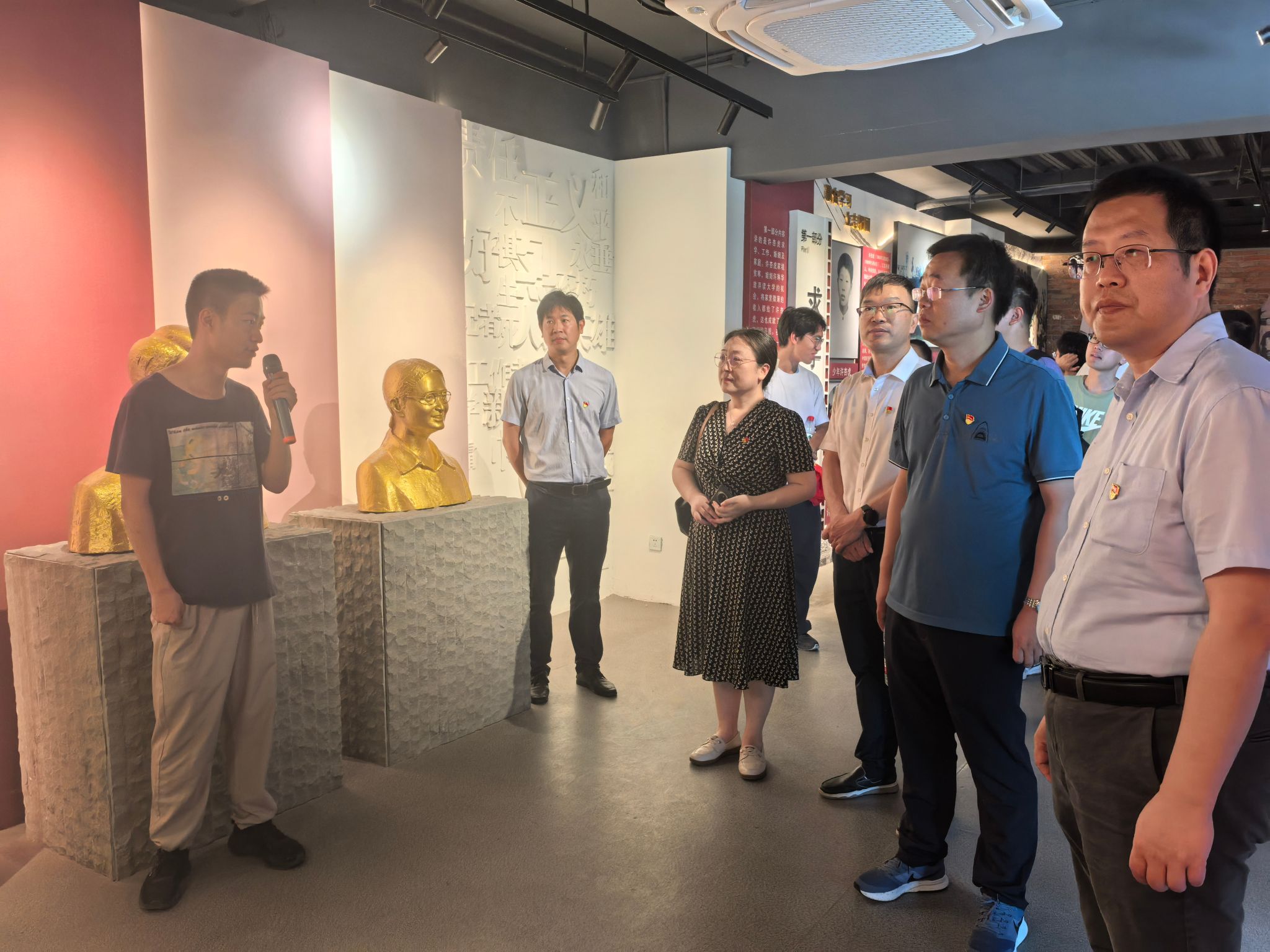 梦溪学院赴丹阳市开展主题党日活动